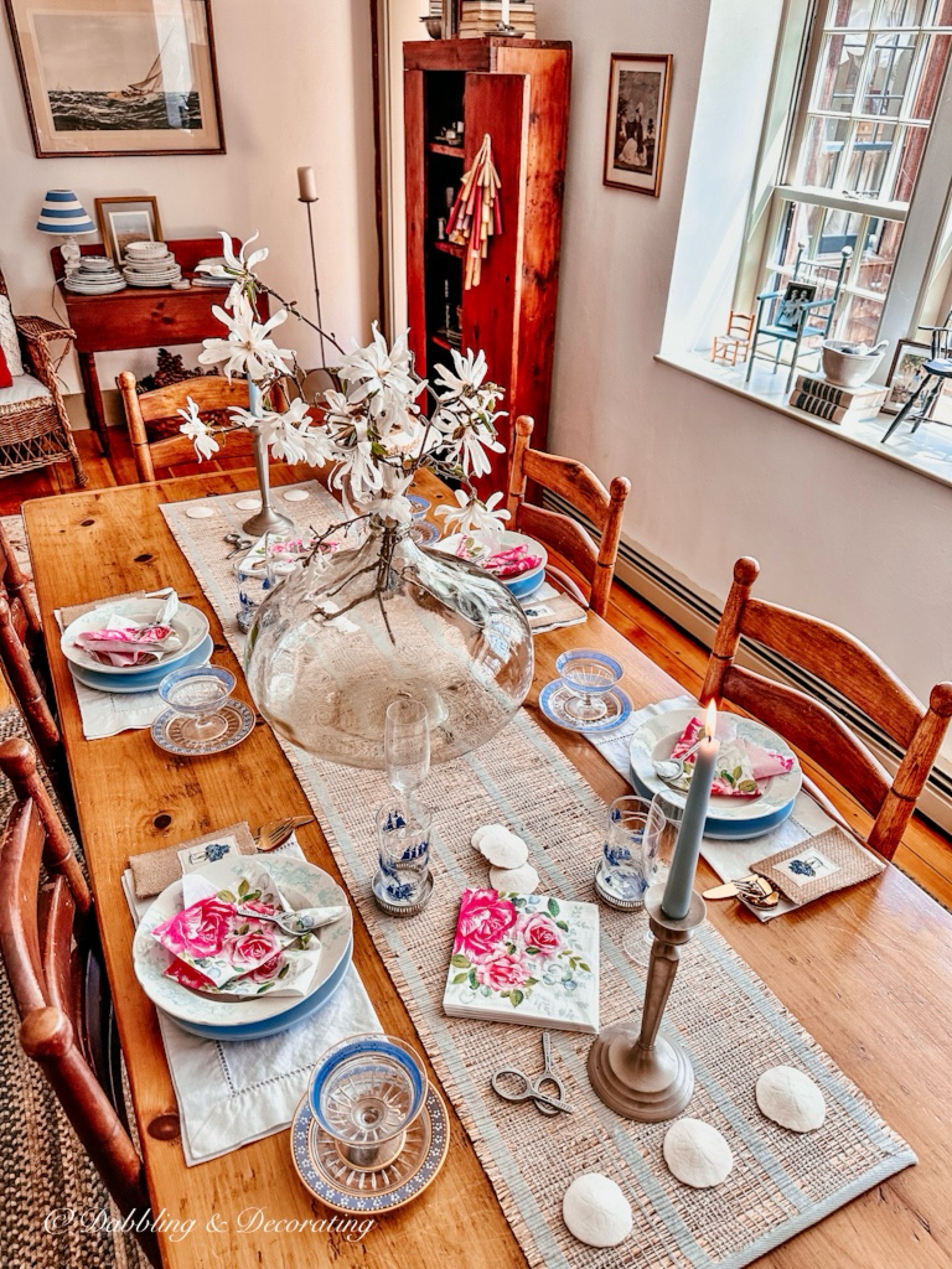 Pink Table Setting Thrifted and Charmingg

#LTKHome