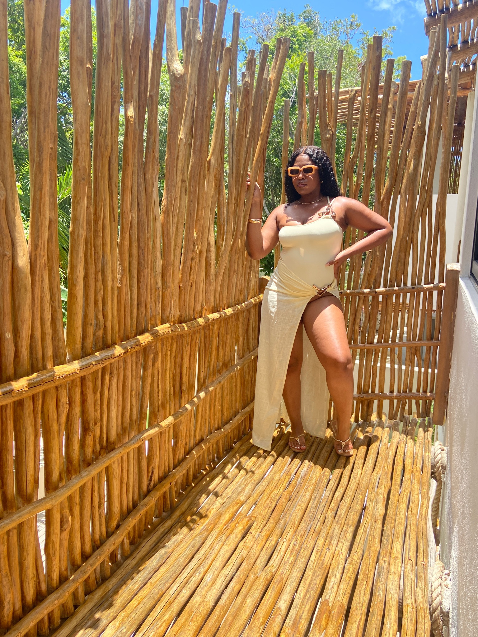 Vacation + linen is a match made in heaven. This is the perfect swimsuit and coverup combo for your next trip. Wore this in Tulum and it was a hit.


#LTKtravel #LTKFind #LTKswim