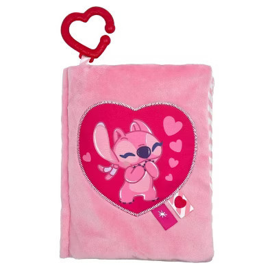 Disney Baby Lilo and Stitch Angel Valentine Soft Photo Album Baby Learning Toy | Target