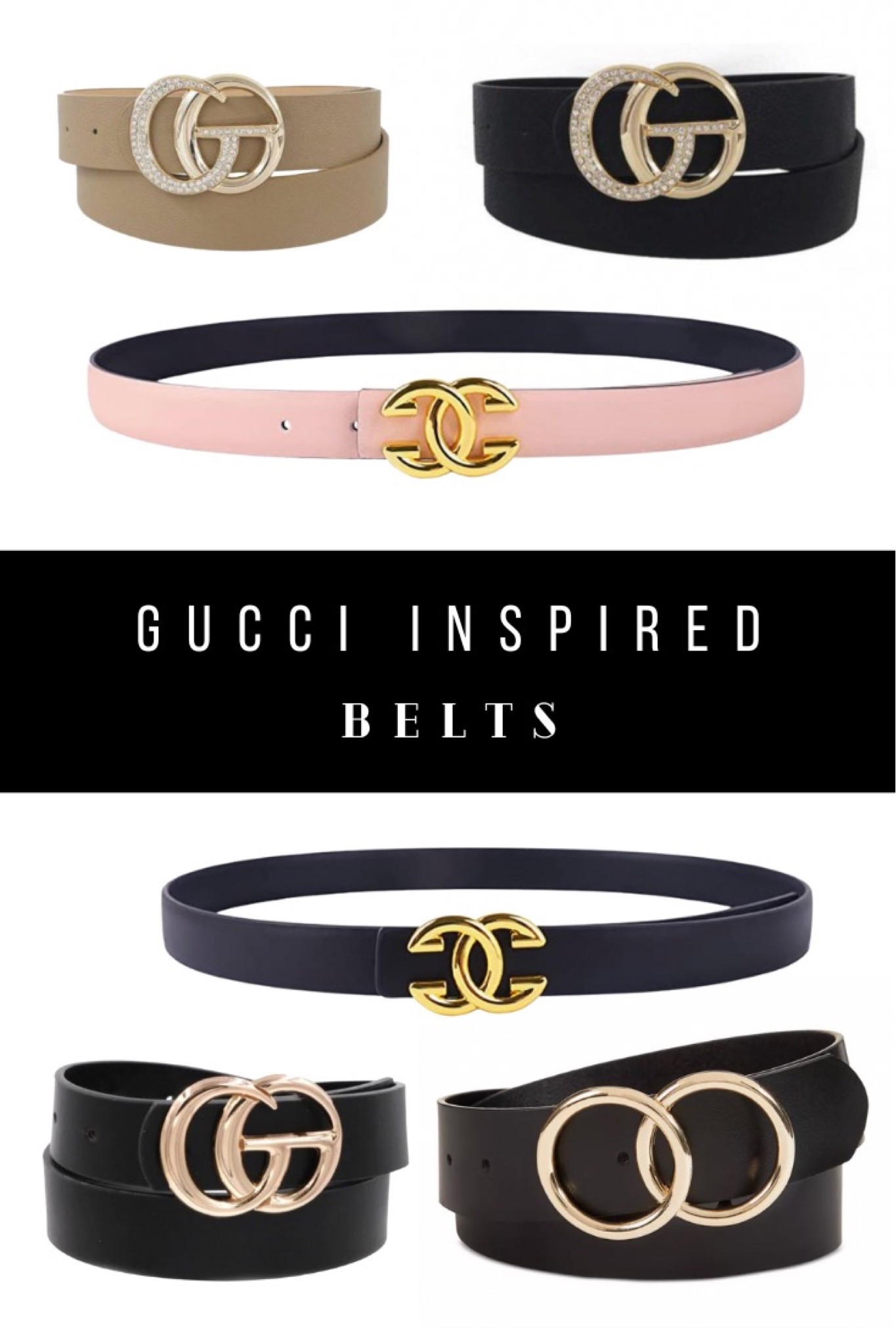 Gucci 2025 inspired belt