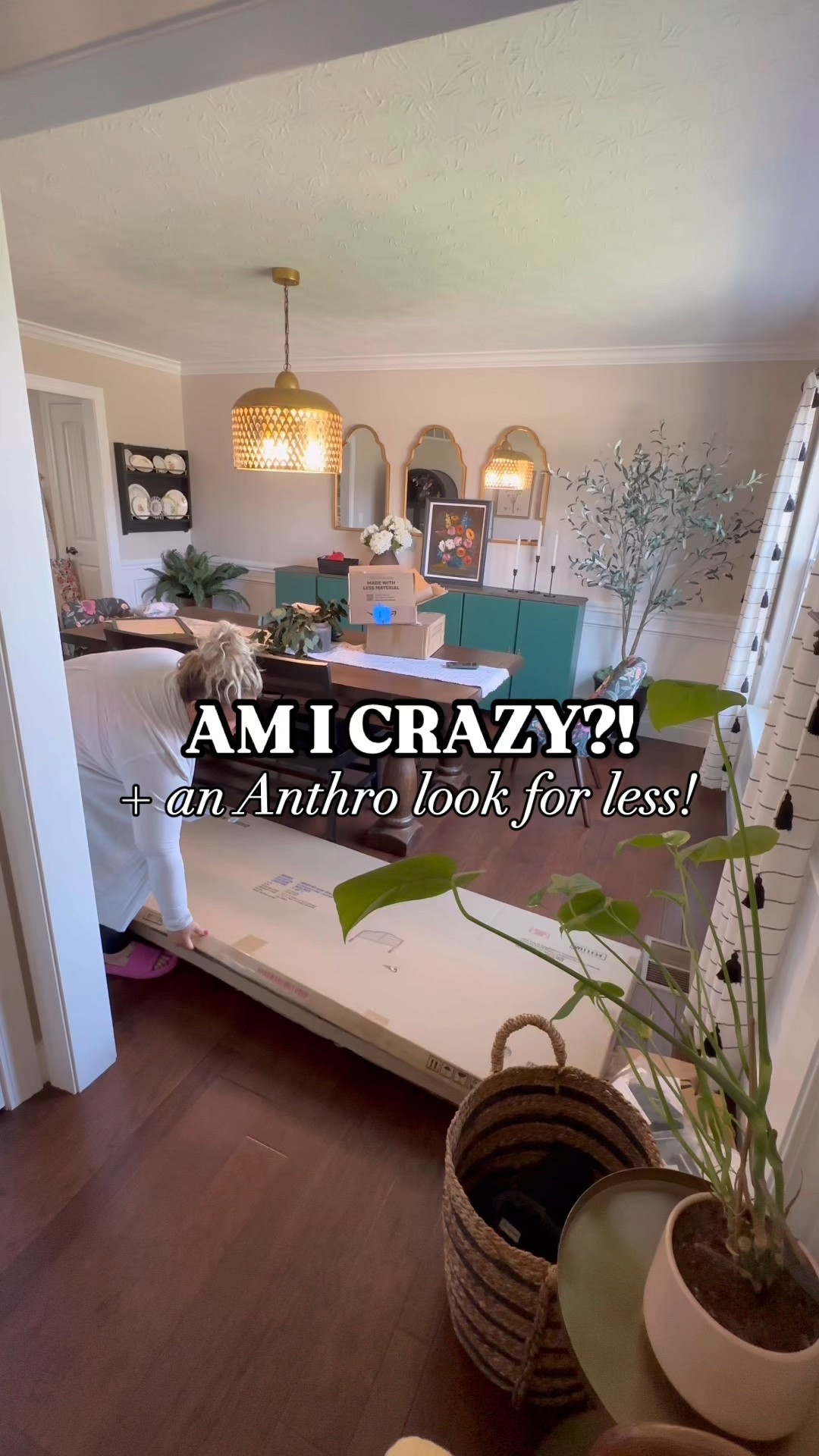 Don’t be afraid to make things your own!! Why are headboards so expensive?! I love the curved details of many Anthro ones but not that price tag. This Amazon one is under $200 for the king size 🤯 I knew I wanted black so I used the BEST furniture paint (no sanding needed) to give it the exact look I was going for but on a budget! There is a discount link for the paint on my IG 


#LTKHome #LTKStyleTip #LTKOver40