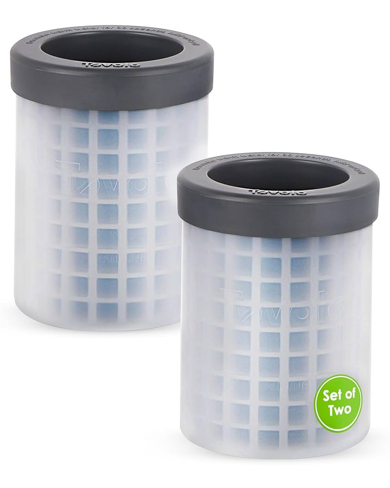 Tovolo Mini Ice Cylinder Set of 2 – Easy Squeeze and Release Mini Ice, BPA-Free Silicone, 200 M... | Amazon (US)