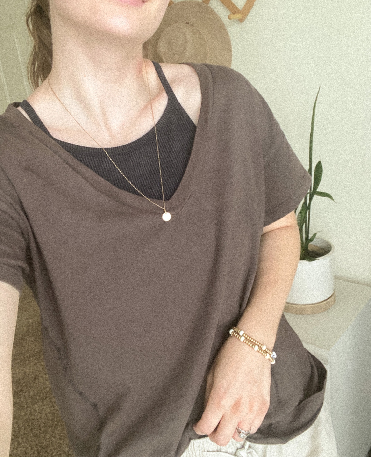 Loving the high neck layered look lately, but particular these from Target because they have a built in bra!! The beige one is also in my closet and I LOVE.

#LTKFitness #LTKstyletip