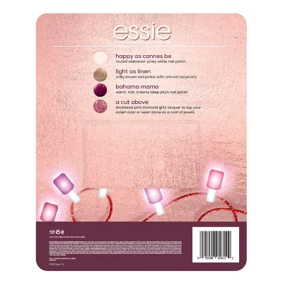 essie Holiday Lights Nail Polish Set (0.46 fl. oz., 4 pk.) | Sam's Club