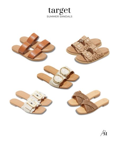 Target summer sandals in the loving. Perfect with denim shorts or midi sun dress  

#LTKBeauty #LTKStyleTip #LTKSeasonal