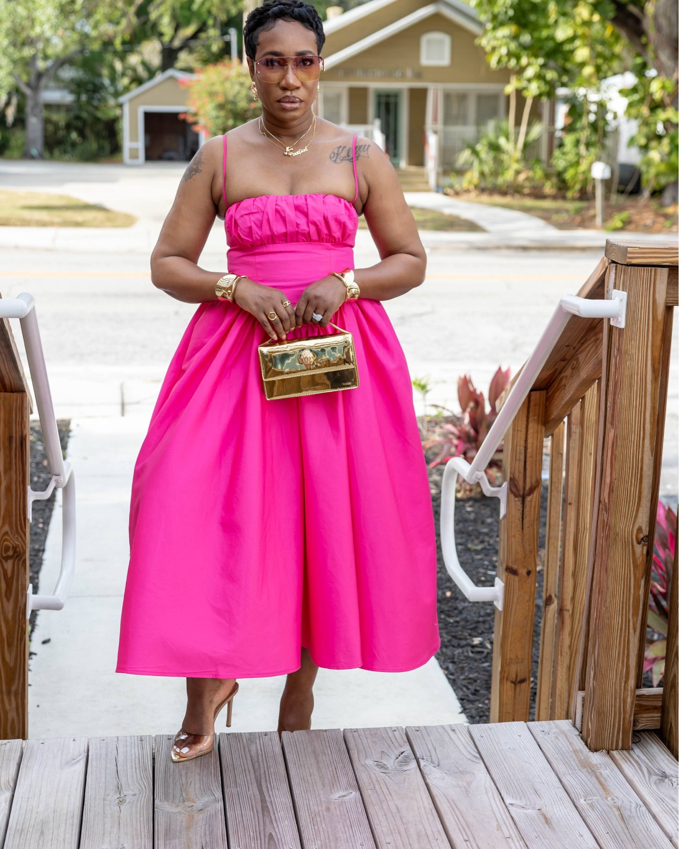Pretty in this pink from PLT!

#LTKootd #LTKSeasonal #LTKOver40