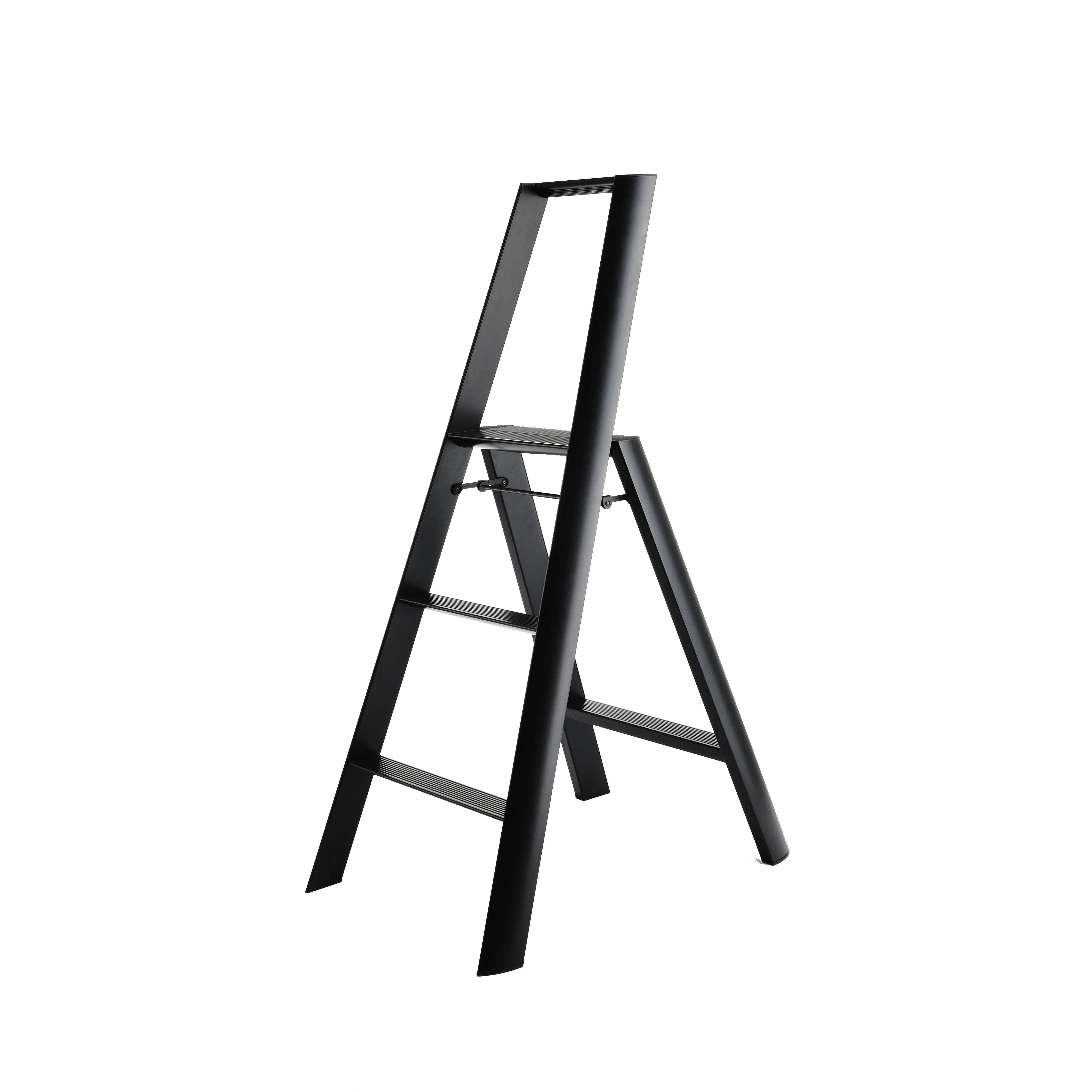 lucano 3 - Step Aluminum Lightweight Folding Ladder Step Stool | Wayfair North America