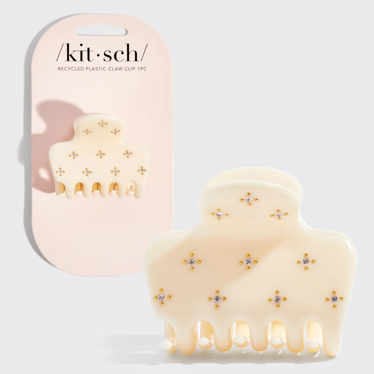 Ivory Rhinestone Cloud Claw Clip | KITSCH | Kitsch