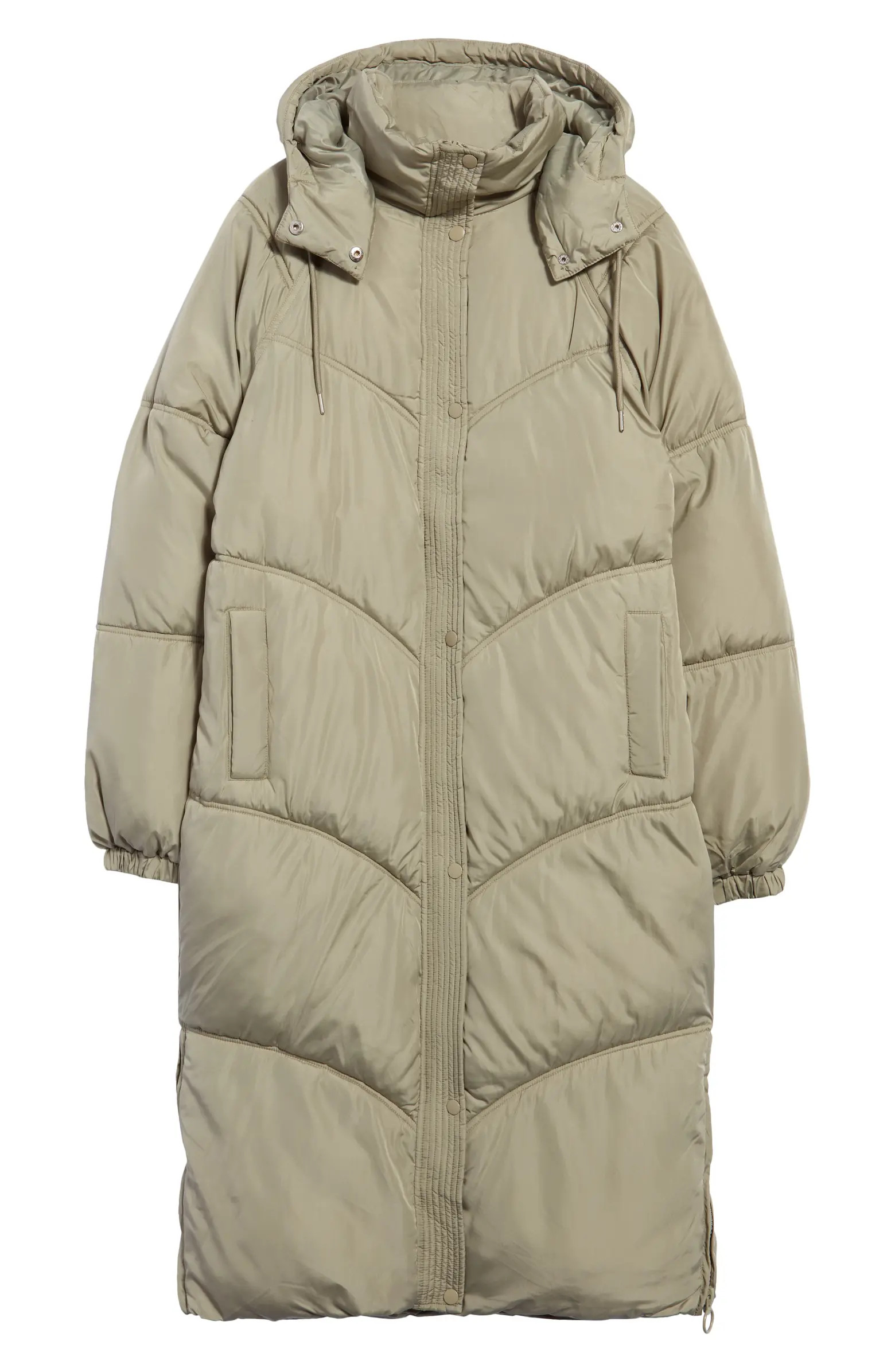 Longline Puffer Coat | Nordstrom