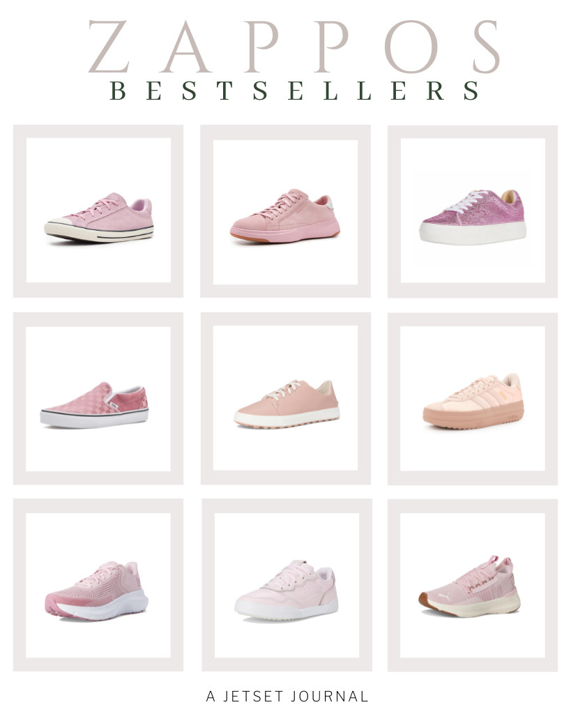 I’m so obsessed with these Zappos Bestsellers for this week. These are great footwear options for a trendy, feminine look. First on the list is a pink Converse Chuck Taylor Suede Low Top. You will also love these Carlin flats. If you want something for your athleisure look or for long runs, PUMA’s Softride running shoes or Charged Rogue 5 from Under Armour are fantastic finds. 

 #LTKSeasonal #LTKSaleAlert #LTKTravel