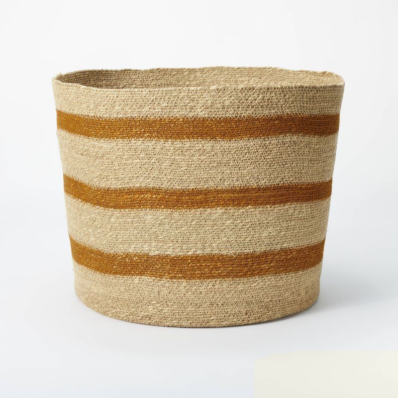 Large Soft Striped Basket - Threshold&#8482; designed with Studio McGee | Target