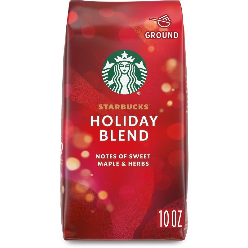 Starbucks Holiday Blend Medium Roast Ground Coffee - 10oz | Target