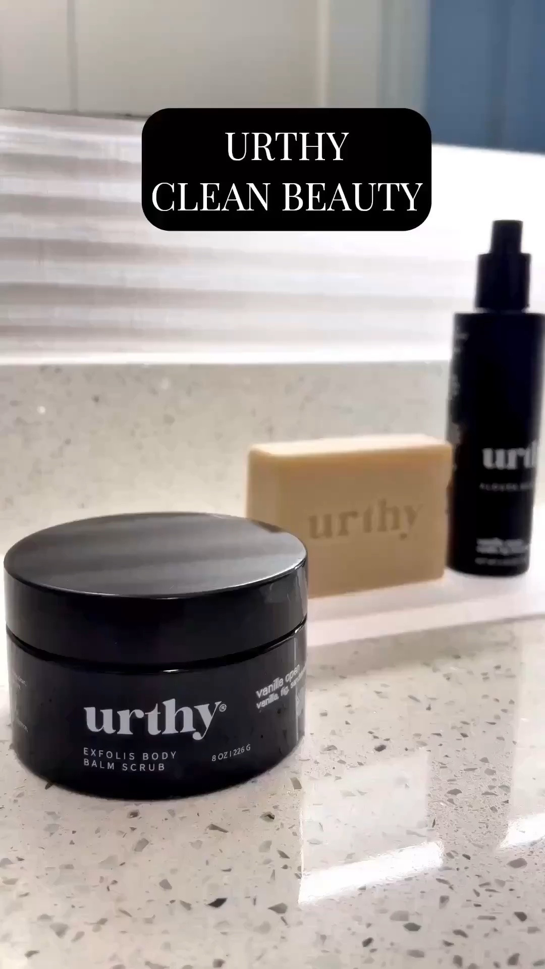 🧼URTHY LIFE: #ad Clean beauty that performs! @urthylife #urthylife 

🛁I tried the Exfolis Body Balm Scrub and loved it! Exfoliate and hydrate in one step. This body balm scrub buffs away dry, rough skin while leaving behind nourishing lipids for skin that feels soft and smooth! I highly suggest this in the vanilla open scent! Creamy vanilla and ripe fig settle into smooth sandalwood. It’s warm, inviting, and effortlessly comforting. (Three notes: Vanilla, Fig, Sandalwood.)

🧼Also tried the Colloidal Oat Face & Body Bar Soap! I’m a HUGE fan of oat soap. This gentle cleansing bar made with colloidal oatmeal helps wash away dirt and impurities while leaving skin feeling soft and calm. It’s made using traditional cold process methods. This soap is packed with natural ingredients like coconut oil, olive oil, and kaolin clay.

🧴The Aloura Bare Body Milk is awesome. This lightweight and fast-absorbing body milk helps replenish moisture and leaves skin feeling soft and smooth without heaviness. It’s heavenly in the vanilla open scent. Sooo good!

🙌🏼Highly recommend all three!

#cleanbeauty #cleanskincare

#LTKSeasonal #LTKOver40 #LTKSaleAlert #LTKTravel #LTKgrwm #LTKvlog #LTKselfcare #LTKU #LTKBeauty