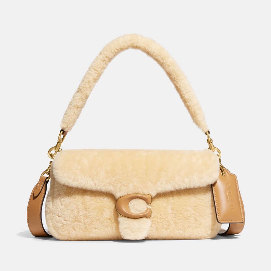 Coach Pillow Tabby 26 Shearling and Leather Bag | Coggles (Global)