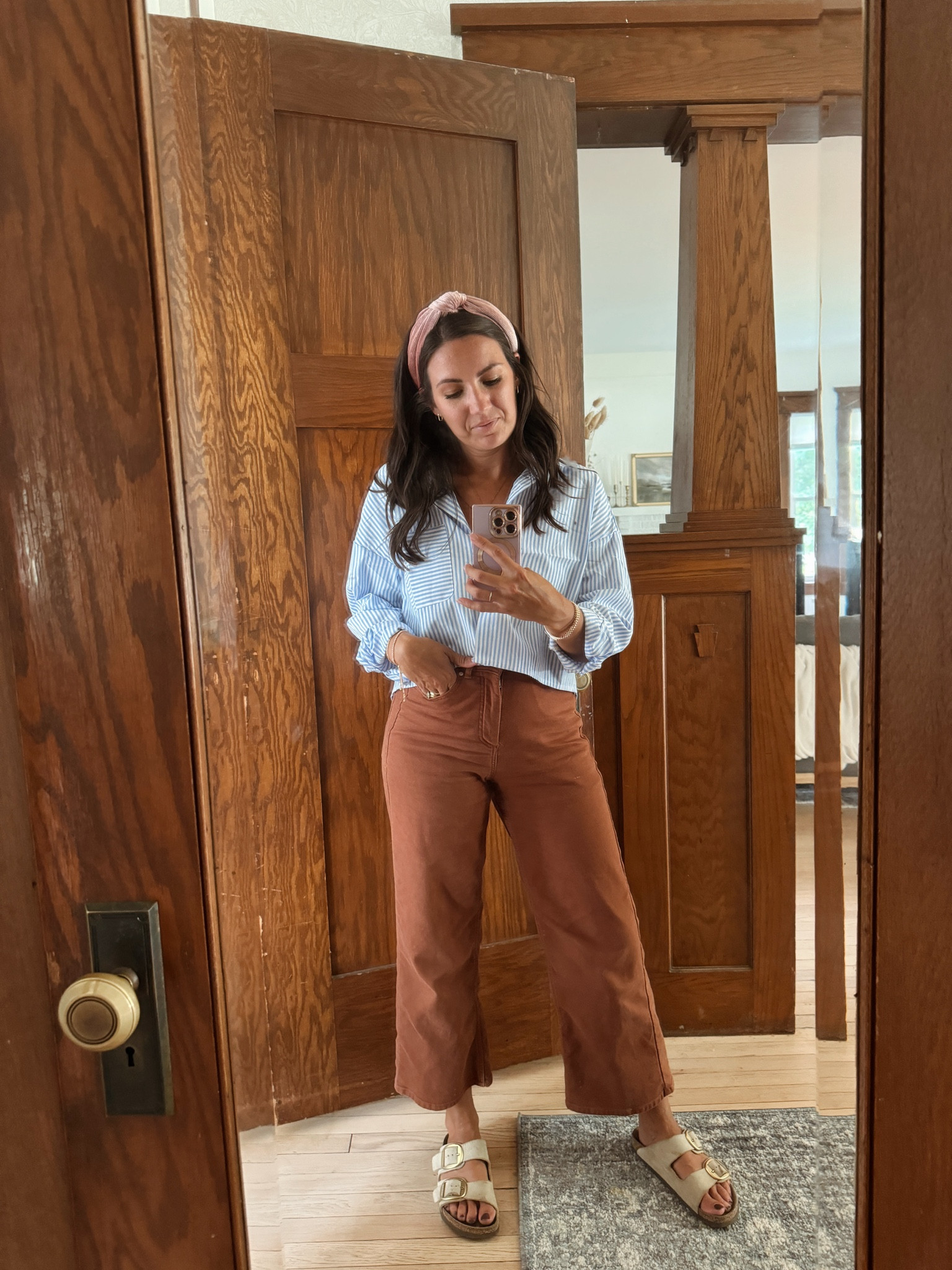 Fall fashion is upon us! I love all the layering that comes with cooler temps! This $15 cropped button down is everything right now  

#LTKFindsUnder50 #LTKStyleTip #LTKWorkwear