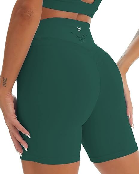 TomTiger Yoga Shorts for Women Tummy Control High Waist Biker Shorts Exercise Workout Butt Liftin... | Amazon (CA)