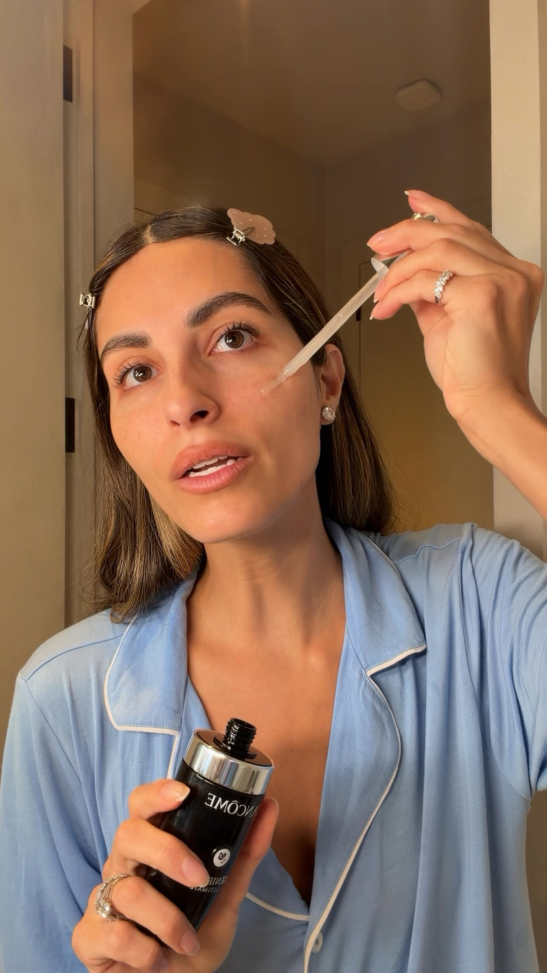 My iconic morning duo: @Lancôme Génifique Ultimate Serum + Teint Idole Foundation (in shade 355W) !!! #LancomeMakeup #LancomeSkincare #LancomePartner #bestfoundation #grwm #morningroutine

#LTKgrwm #LTKmomlife #LTKselfcare