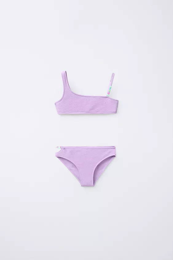 AGES 6-14 / BEADED BIKINI | Zara US