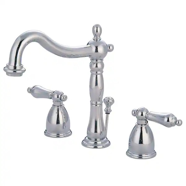 Traditional 8 in. Widespread Bathroom Faucet - Polished Chrome | Bed Bath & Beyond