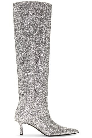 Alexander Wang Viola 65 Slouch Boot in Silver from Revolve.com | Revolve Clothing (Global)