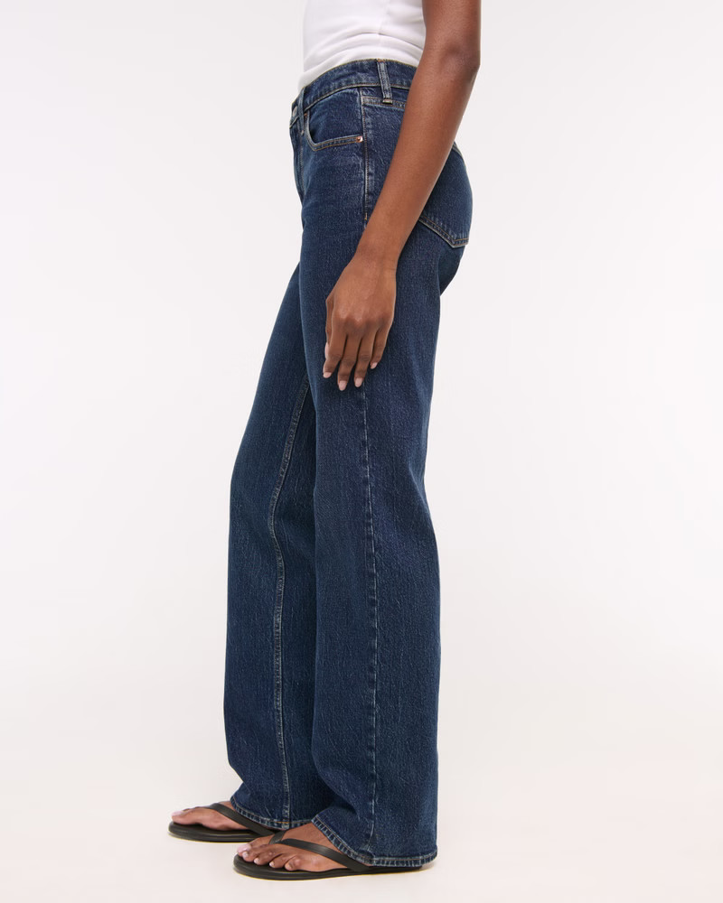 Women's High Rise 90s Relaxed Jean | Women's Bottoms | Abercrombie.com | Abercrombie & Fitch (US)