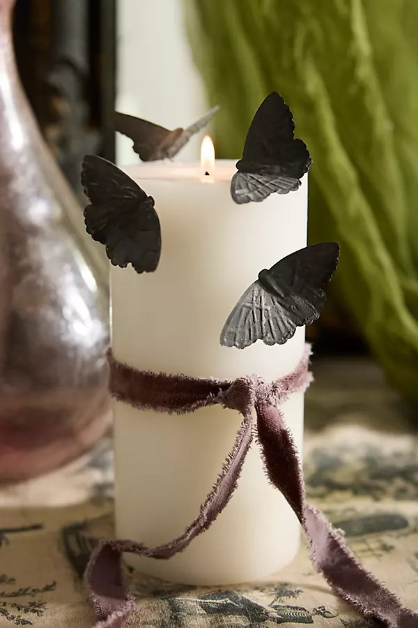 Moth Candle Pins, Set of 4 | Anthropologie (US)