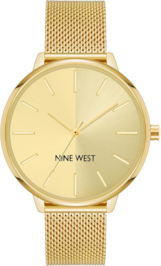 Nine West Women's Mesh Bracelet Watch | Amazon (US)