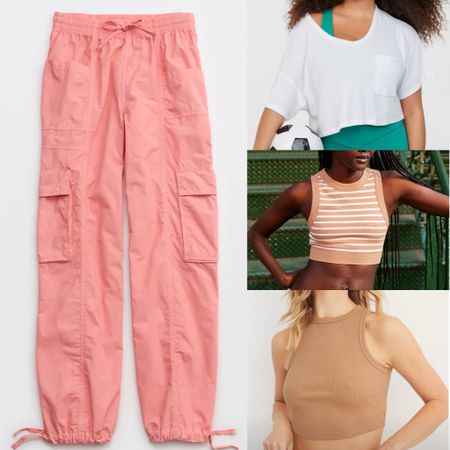 My AE/Aerie order

I had to snag these wide leg cargo pants in this coral color!! I have the dark gray but wanted these for spring. They have them in tan, white, olive, navy and black also. 

Then I found these three tops on clearance. 

#LTKplussize #LTKsalealert #LTKfindsunder50