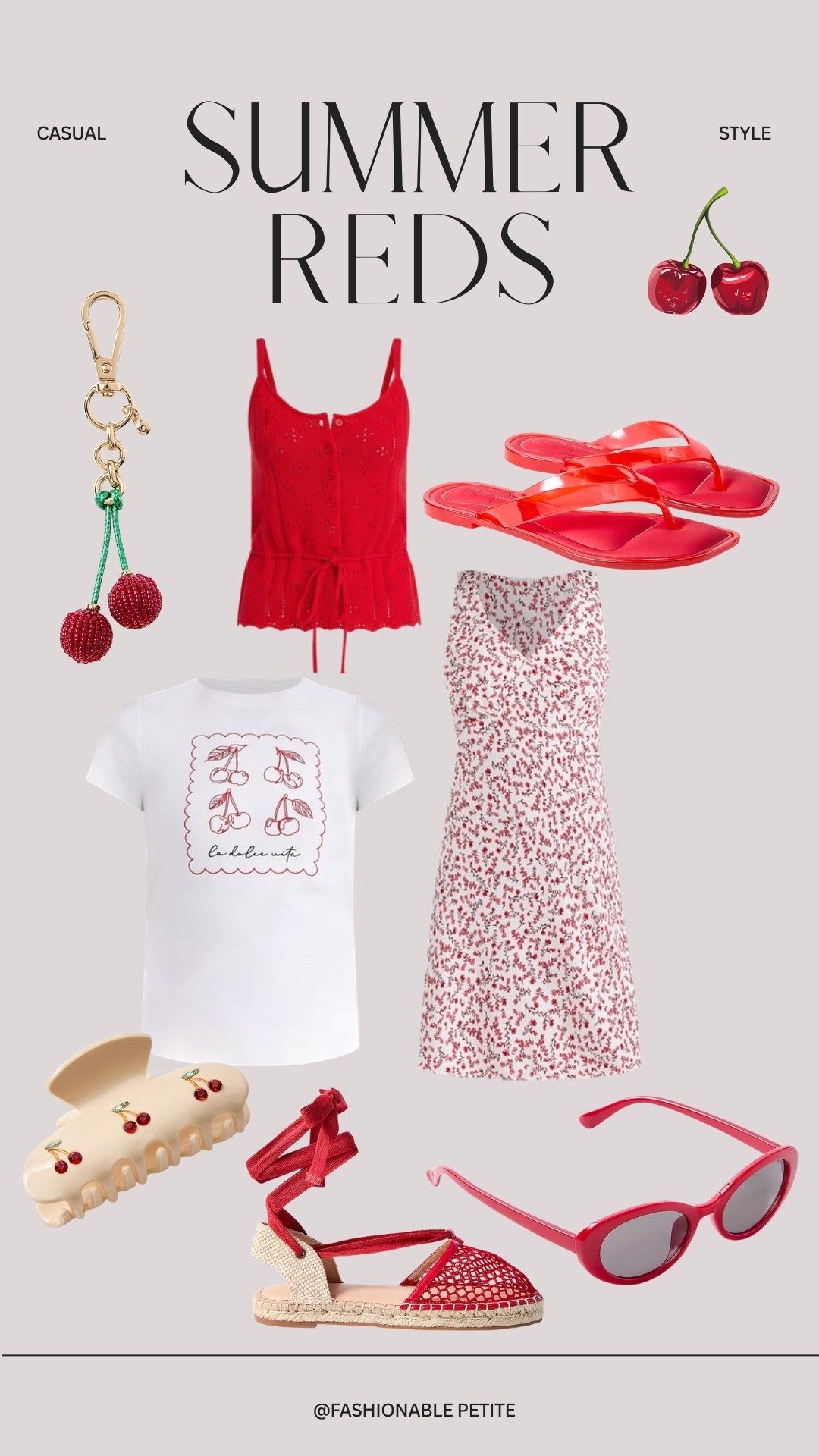 Cherry reds for summer! Bright red styles for warm weather days.

Summer outfits, casual outfit, loft, petite outfit, summer dresses 

#LTKSaleAlert #LTKPetite