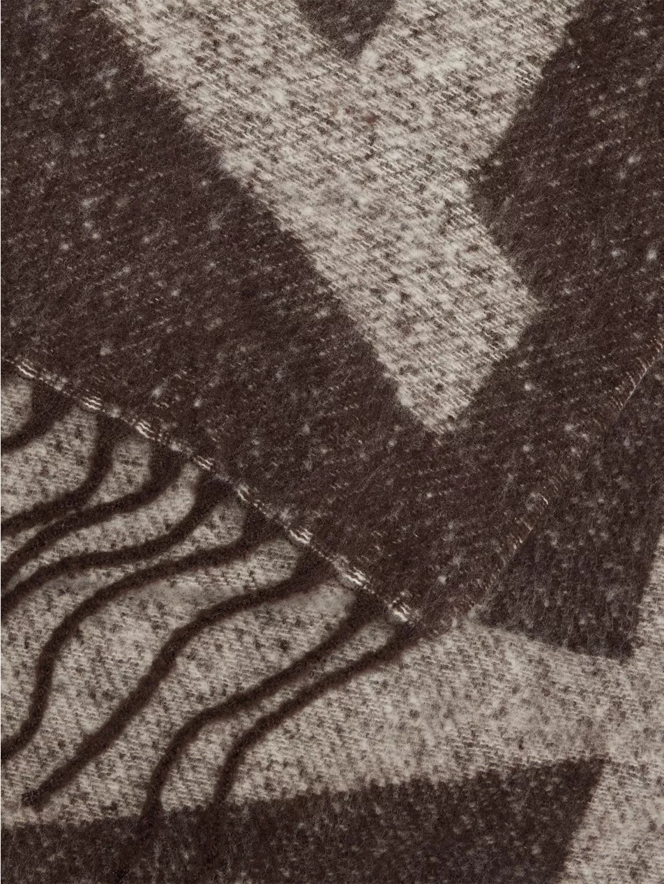 Logo Intarsia Knit Scarf | Selfridges