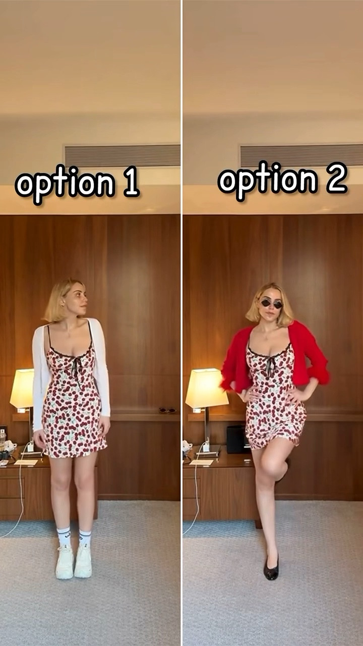 Help me pick an outfit! 🍒

#LTKVideo #LTKStyleTip