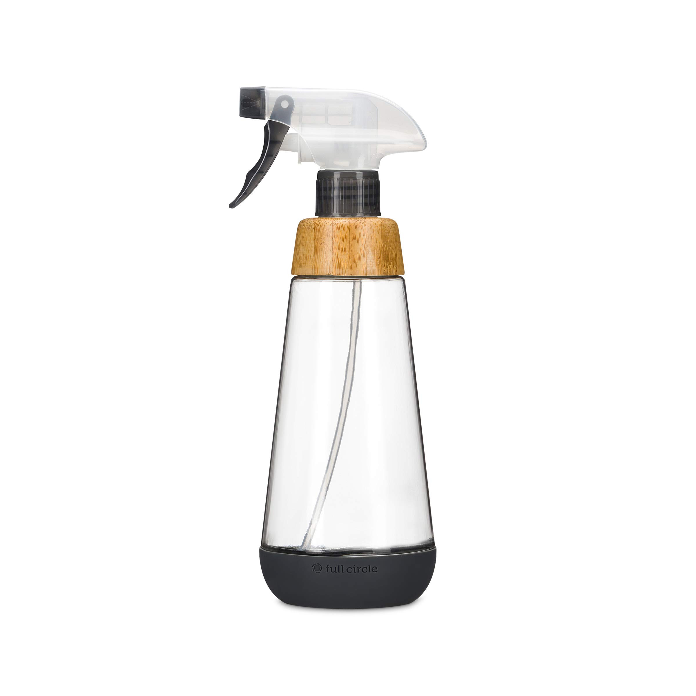 Full Circle Service 16-Ounce Multi-use Refillable Glass Spray Bottle, Gray | Amazon (US)