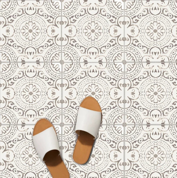 Tile Sticker Kitchen Bath Floor Wall Waterproof & Removable | Etsy | Etsy (US)