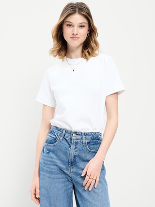 Relaxed Heavyweight Crew-Neck T-Shirt | Old Navy (US)