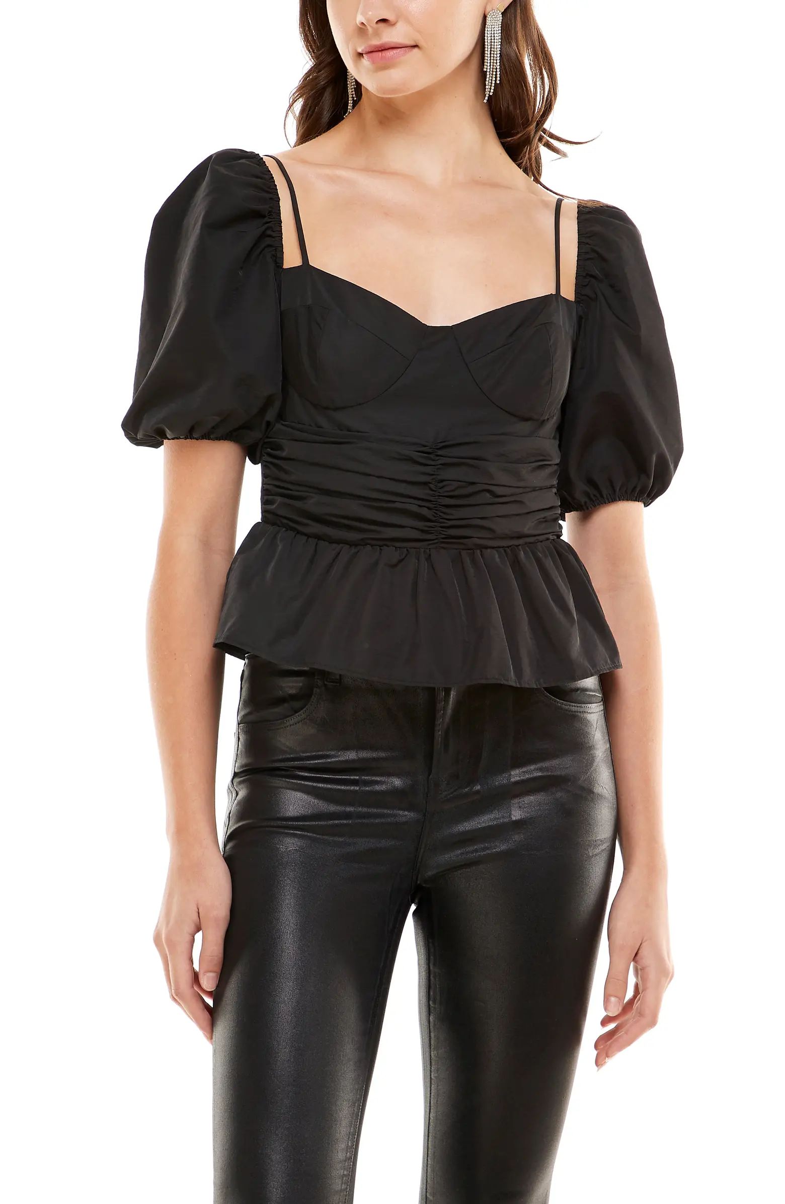 x Emma Rose Tipsy Convertible Neck Bustier Top | Nordstrom