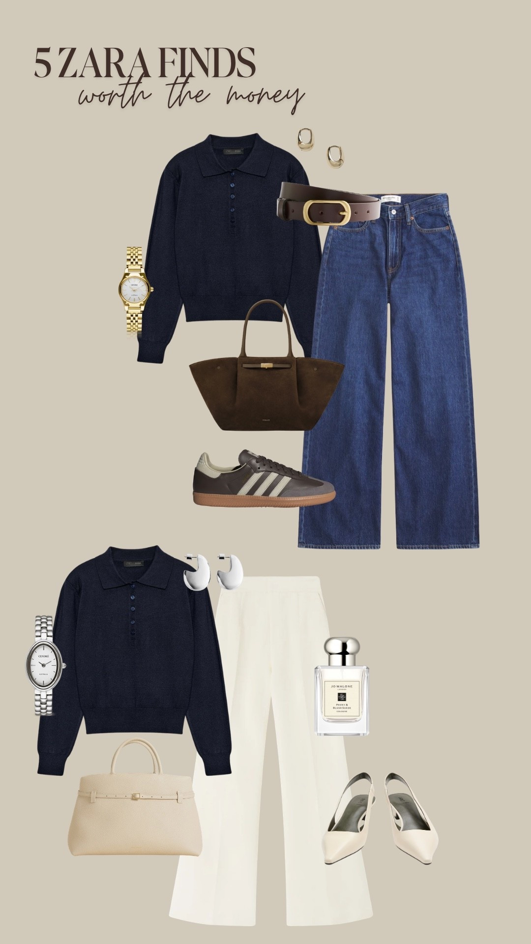 Styling a knit polo 🍂🤎

#LTKautumn #LTKunboxing #LTKstyletip