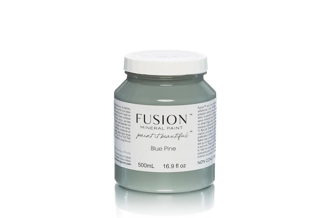 Fusion Mineral Paint Blue Pine Pint - Etsy | Etsy (US)