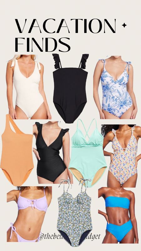 Affordable swimsuit - one piece swim - bikini - vacation style 

#LTKstyletip #LTKswim #LTKunder50