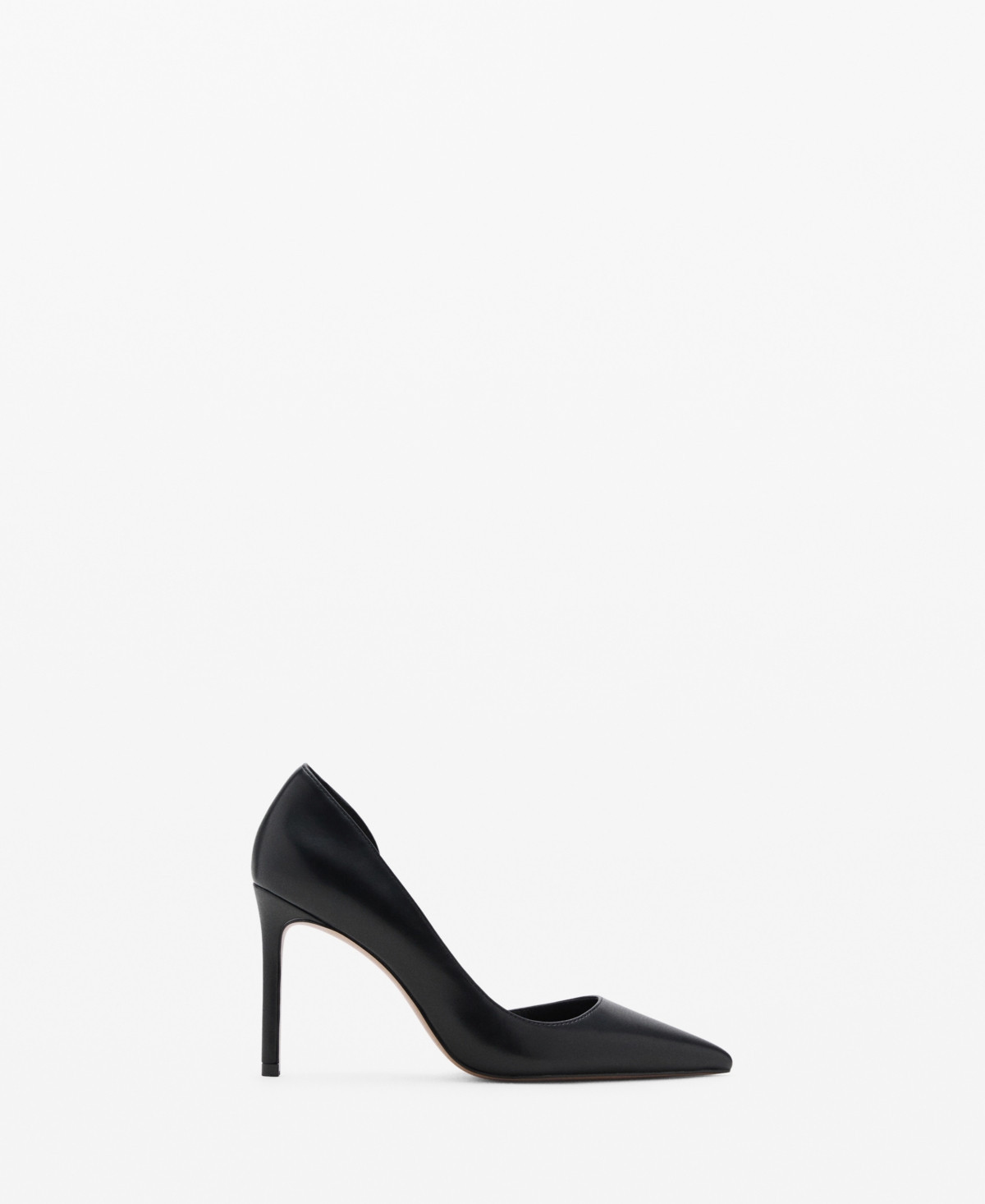 Mango Women's Asymmetrical Heeled Shoes - Black | Macy's