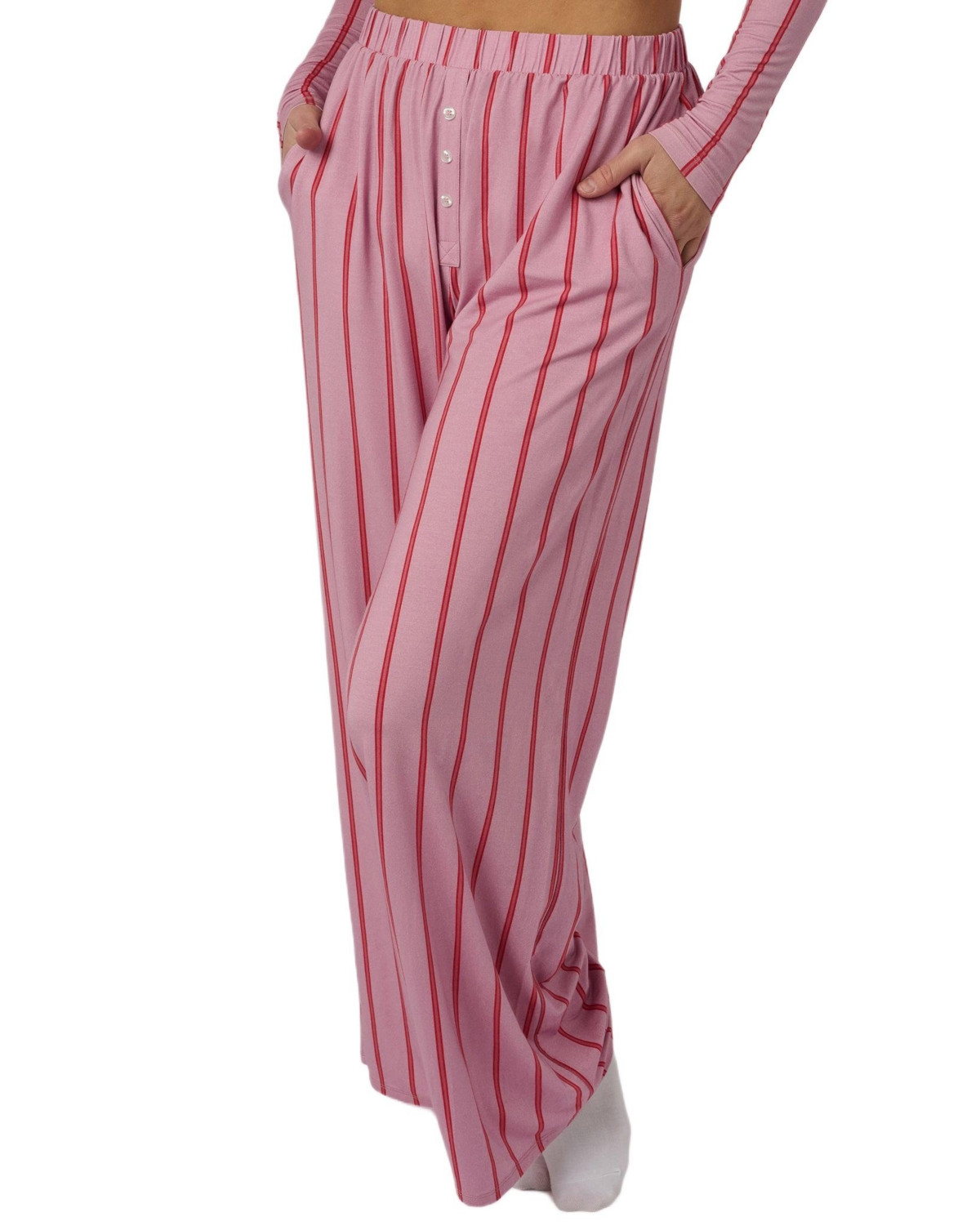 WeWoreWhat Women's Sleep Boxer Pant - Bblegum pink mt | Macy's
