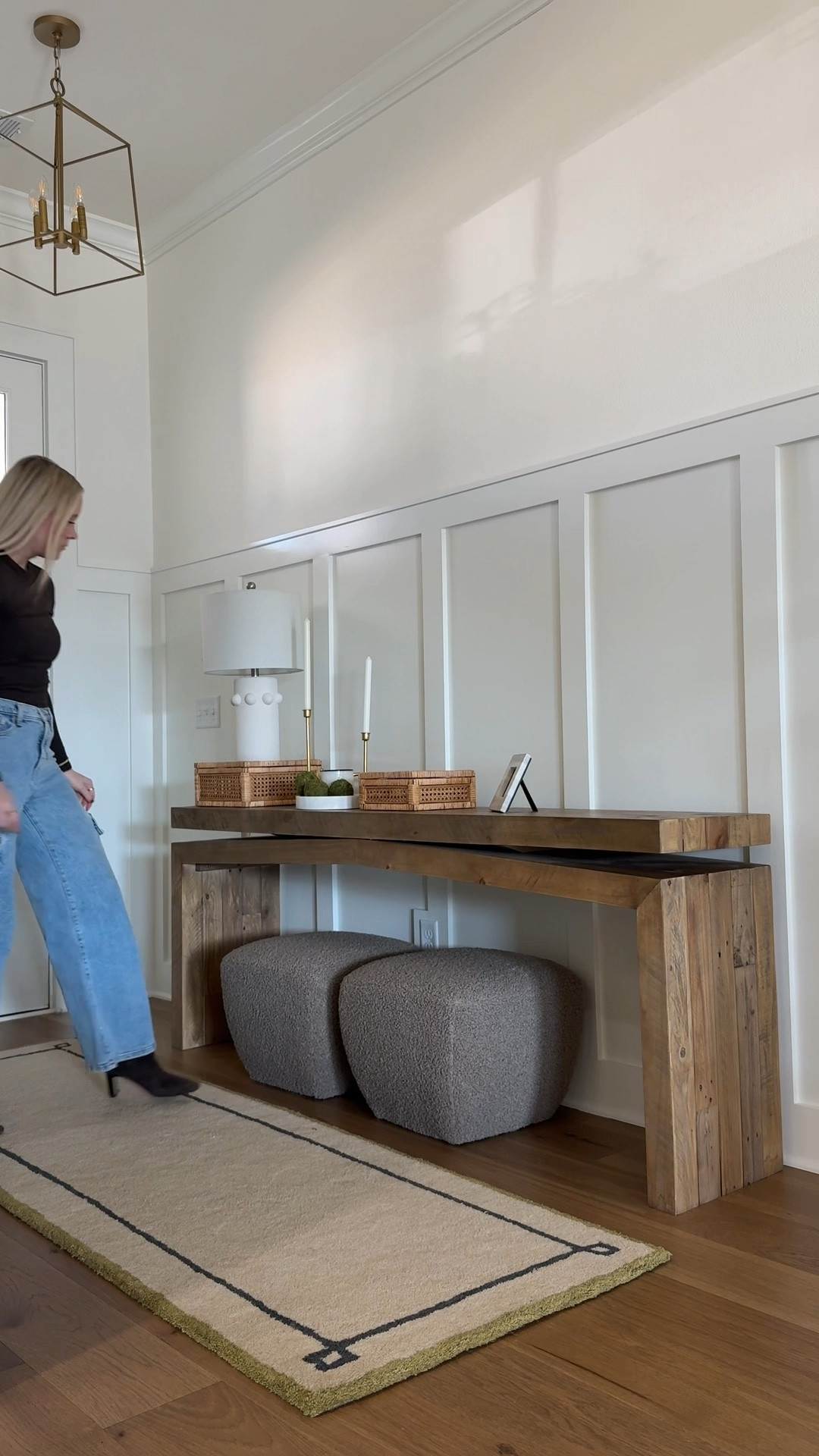 Resharing this one because it keeps being one of my most asked about spaces 🤍 My entryway styled around the Henn console table — linking everything here including the console and all the pieces I used to style it.

#LTKSaleAlert #LTKSeasonal #LTKHome