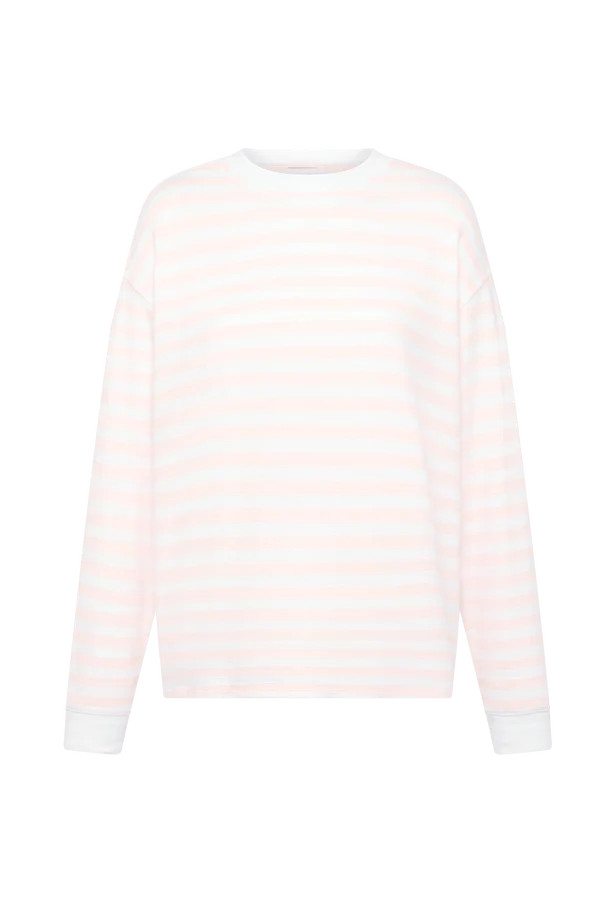 Seaside Long Sleeve | Ballet Stripe | nuuds