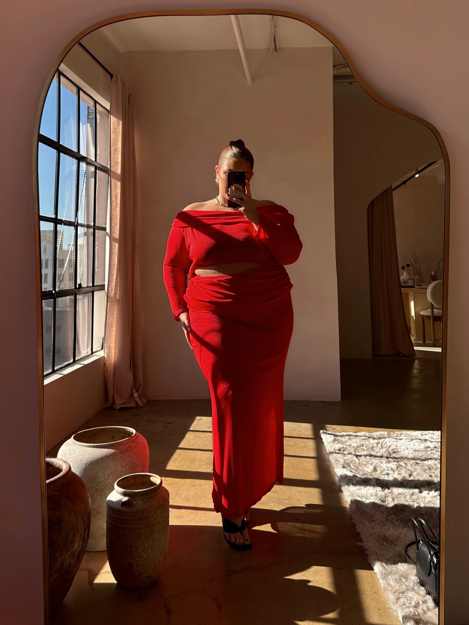 Lady in red♥️ Made for vday or stunning for a tropical vacation!!!

Wearing a US22 in top and skirt. Fabric is a little sheer but with nude undergarments you’d be fine. 

Vday, Valentine’s Day, galentines, red set, midi skirt, off the shoulder top

#LTKplussize #LTKfindsunder100 #LTKstyletip