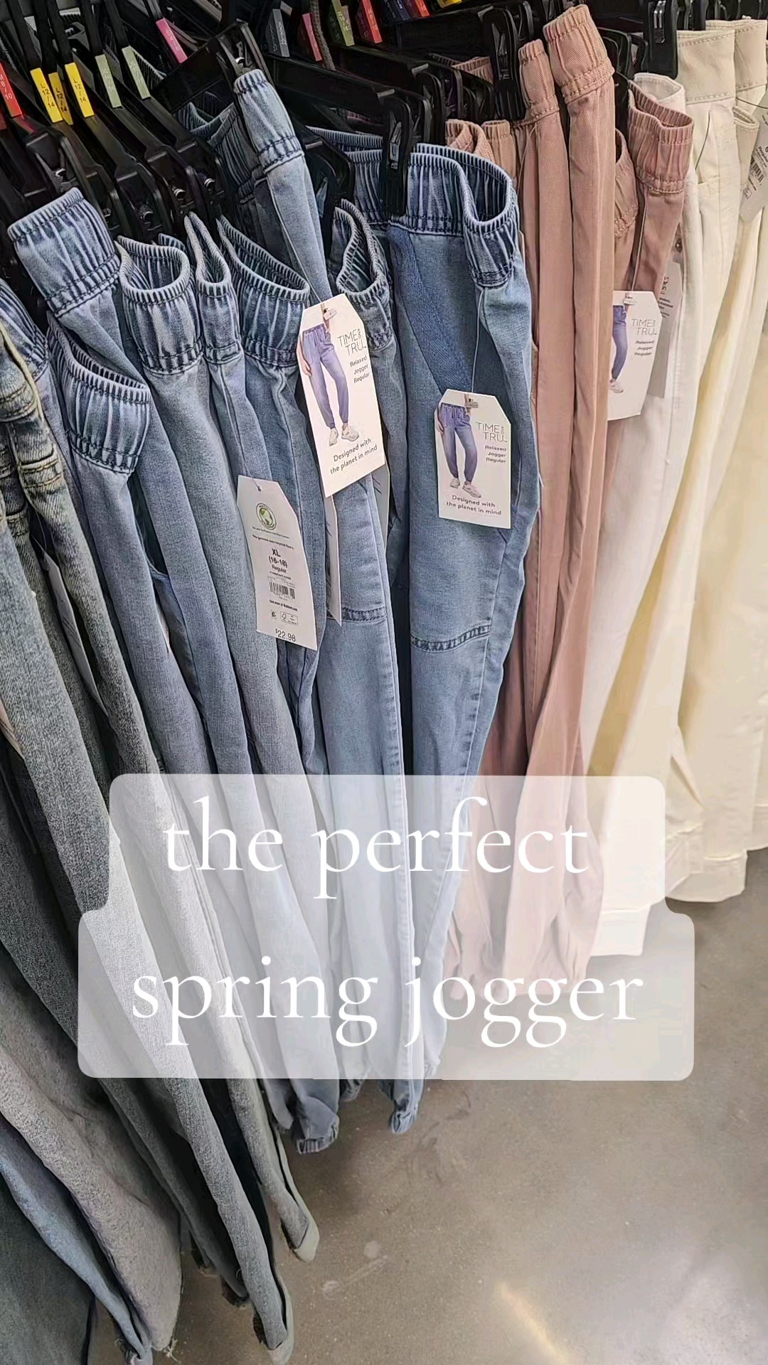 Perfect spring jogger at Walmart Only 22.98Joggers,  spring clothing,  denim joggers,  time and tru

#LTKFindsUnder100 #LTKStyleTip #LTKFindsUnder50