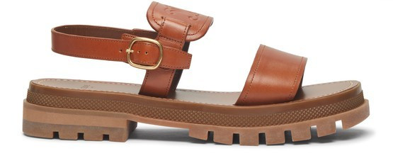 Clea Triomphe sandal in vegetal calfskin | 24S (APAC/EU)