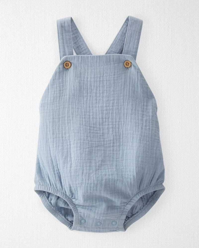 Organic Cotton Gauze Bubble Sunsuit | Carter's