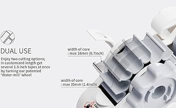 MoTEX Heat Tape Dispenser Sublimation – 1” & 3” Core Multiple Roll Pre-Cut Heat Tape Dispen... | Amazon (US)