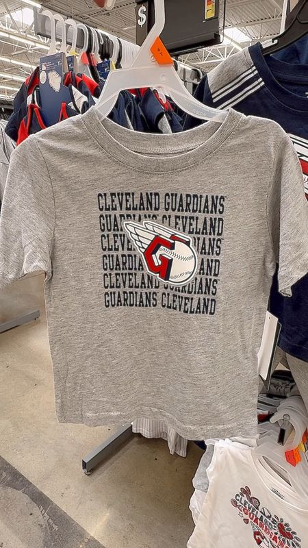 Found so many great Cleveland Guardians toddler shirts at Walmart today, and they were all so affordable - right around $15!! 👏🏼 We’re going to the game next weekend, so I snagged one for Luca’s baseball game outfit. I sized up so it’ll fit him for a few extra months, but otherwise they run true to size. I’m linking a bunch of the options available online here. Click to shop!

#LTKKids #LTKFamily #LTKVideo