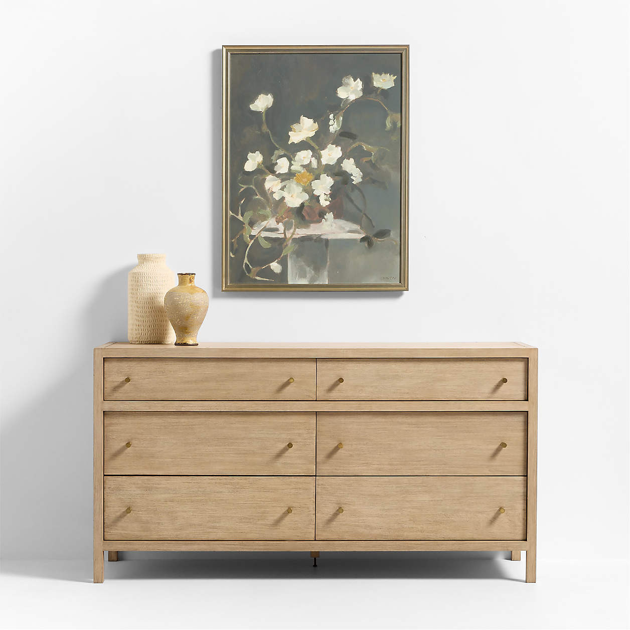 "August Growth" by Sadie Byron 29"x38" Framed Wall Art Print + Reviews | Crate & Barrel | Crate & Barrel