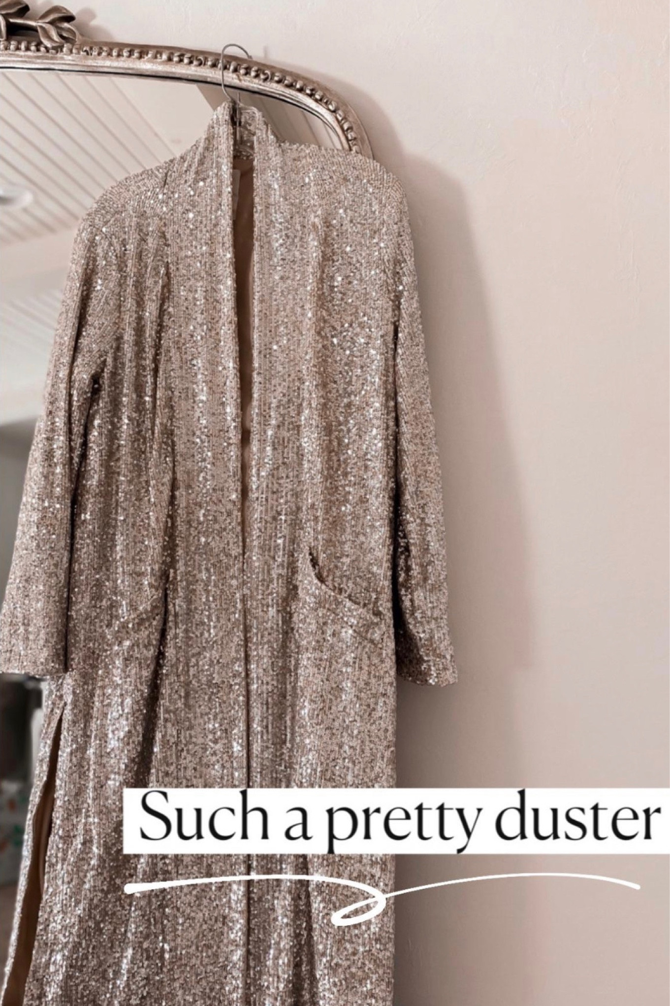 This sequin duster looks good with everything from jeans to dresses✨ 

Holiday dress
Holiday outfit 


#LTKsalealert #LTKHoliday #LTKunder100